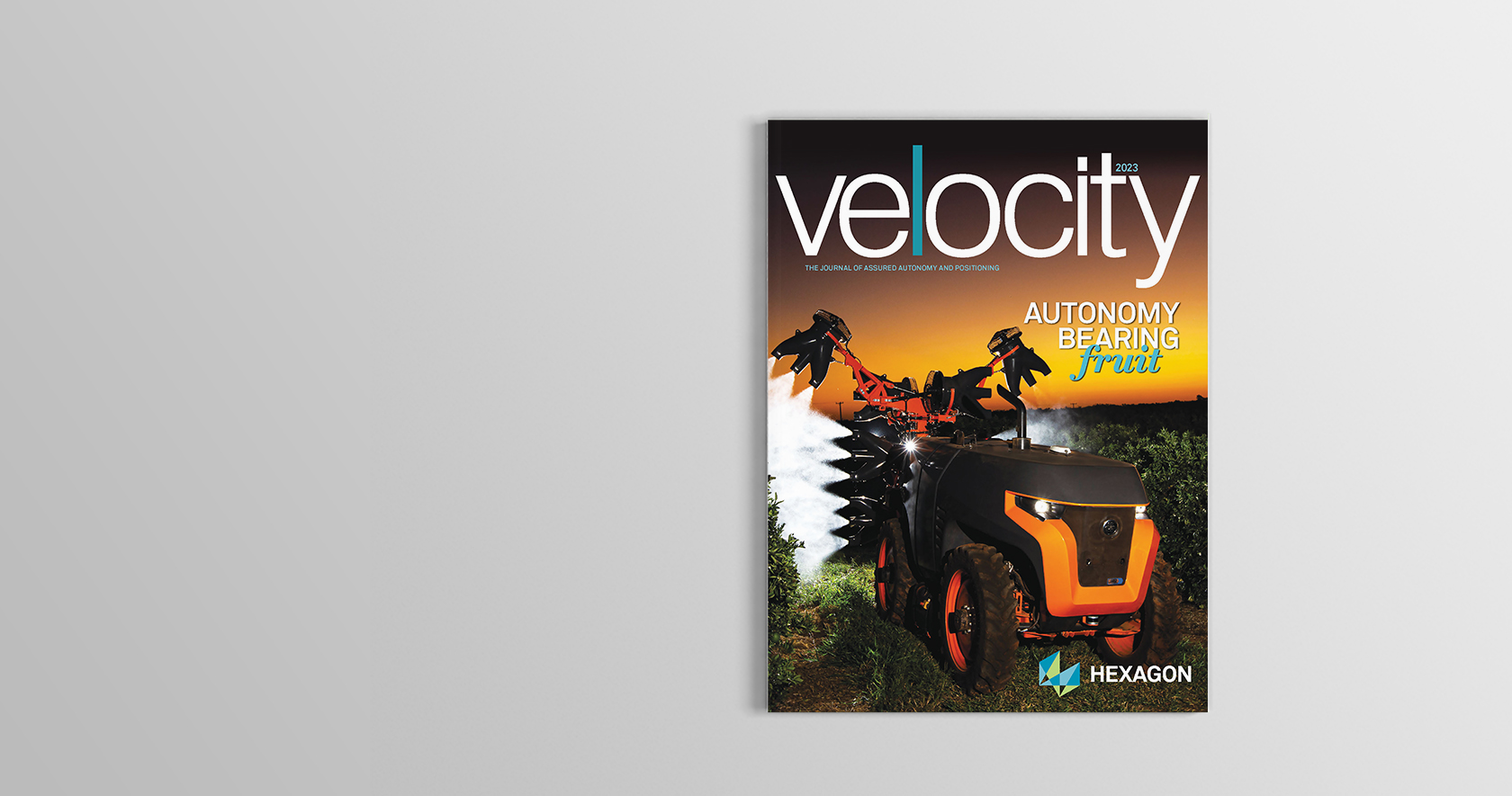 Cover of Velocity Magazine